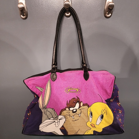 Warner Bros. Handbags - Vintage 1993 Looney Tunes Duffle Bag
